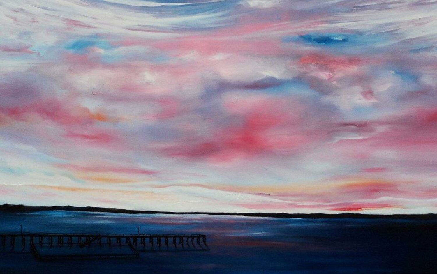 A Jetty View, 2011, Artist Simon Smith. Image Credit: Simon Smith